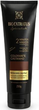 MÃSCARA COLORANTE CASTANHO 250G
