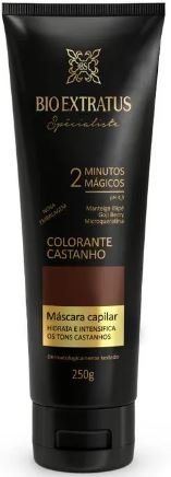 MÁSCARA COLORANTE CASTANHO 250G