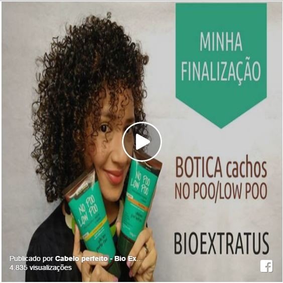  finalização com o finalizador + Gelatina da linha Botica Cachos