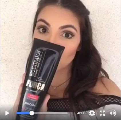 Máscara Força com pimenta