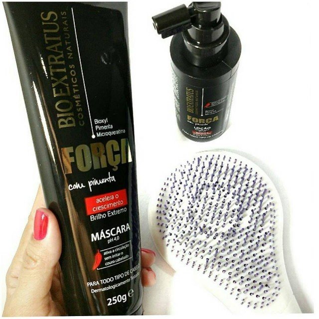 hidratação fortalecedora no cabelo