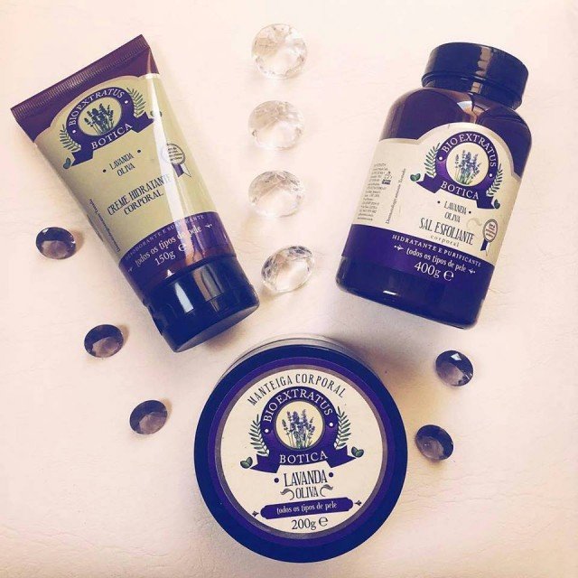 Linha corporal Botica de Lavanda e Oliva