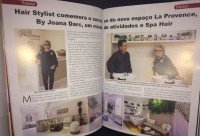 Hair Stylist comemora o sucesso do novo espao La Provence, By Joana Darc, um misto de atividades e Spa Hair