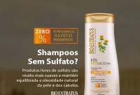 Saiba sobre os shampoos sem sulfato